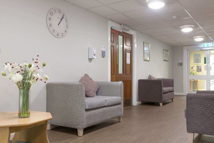 Registered General Nurse Bank - Farm Lane hallway