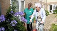 Relative voices at Anning House - Nan's just flourished