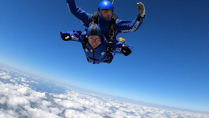 Team Leader Care - Dashwood - Dennis skydive wish